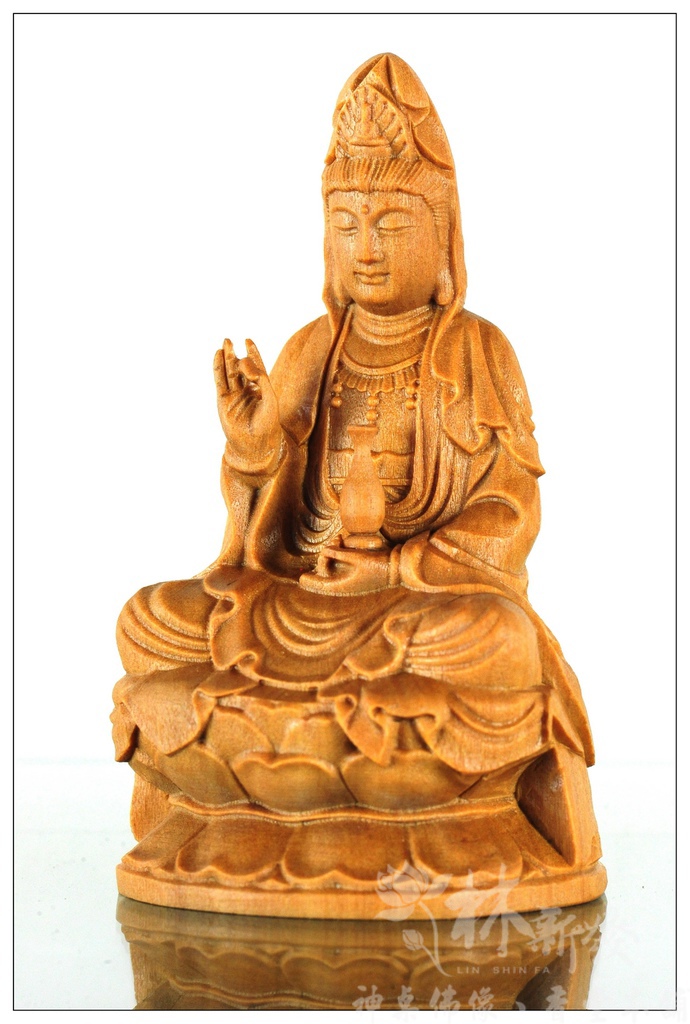 檀香小神作品-觀音、千手伽韋、龍觀音護法_005 檀香小神作品-觀音、千手伽韋、龍觀音護法_005