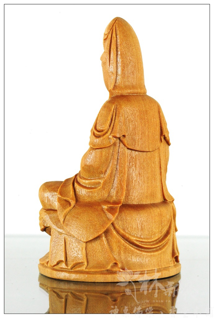 檀香小神作品-觀音、千手伽韋、龍觀音護法_006 檀香小神作品-觀音、千手伽韋、龍觀音護法_006