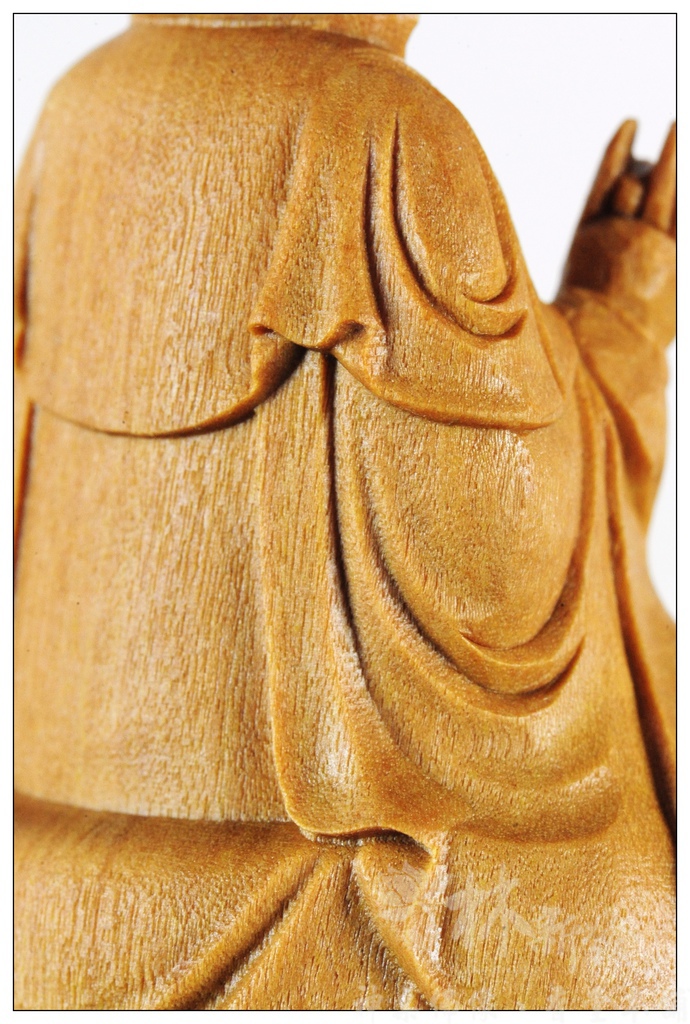 檀香小神作品-觀音、千手伽韋、龍觀音護法_008 檀香小神作品-觀音、千手伽韋、龍觀音護法_008