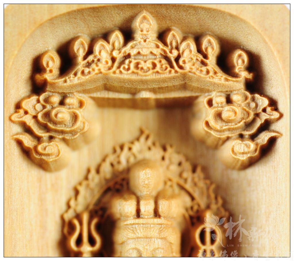 檀香小神作品-觀音、千手伽韋、龍觀音護法_013 檀香小神作品-觀音、千手伽韋、龍觀音護法_013