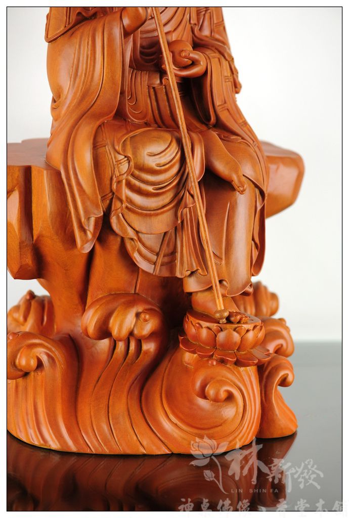 新發神藝-自在地藏王菩薩(山岩水景蓮花/尺三.尺六) 新發神藝-自在地藏王菩薩(山岩水景蓮花/尺三.尺六)