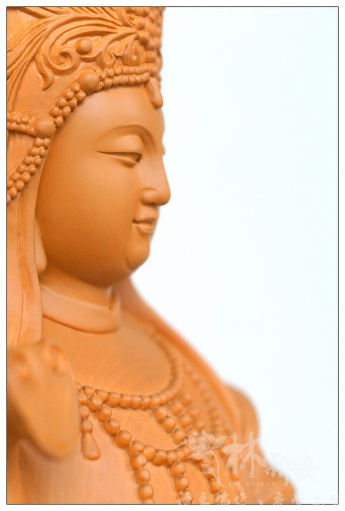 神像藝術-湄洲媽祖(天上聖母娘娘)-二尺二台灣檜木 神像藝術-湄洲媽祖(天上聖母娘娘)-二尺二台灣檜木