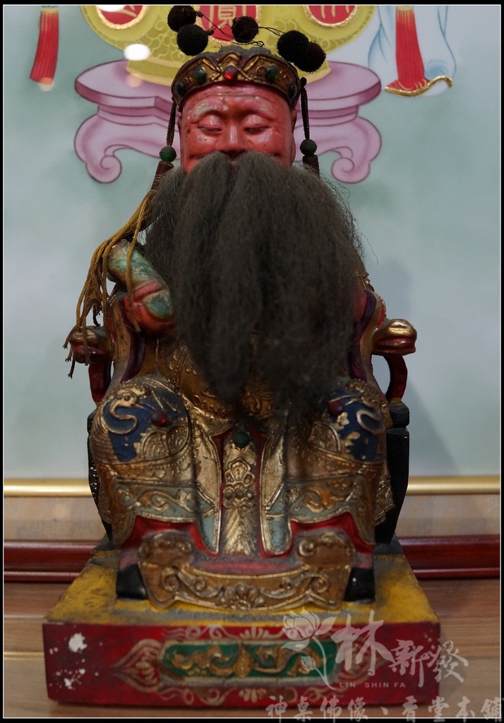 神像修復-福德正神、觀世音菩薩(台灣一級純金)