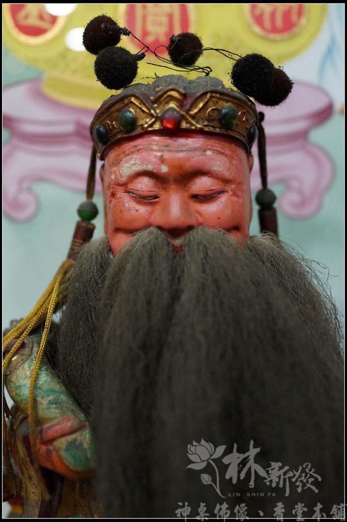 神像修復-福德正神、觀世音菩薩(台灣一級純金)