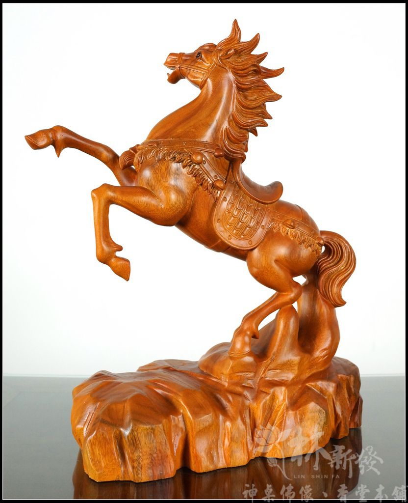 藝術創作-神馬、神蛇蛇王（尺三、二尺二藝術作品）