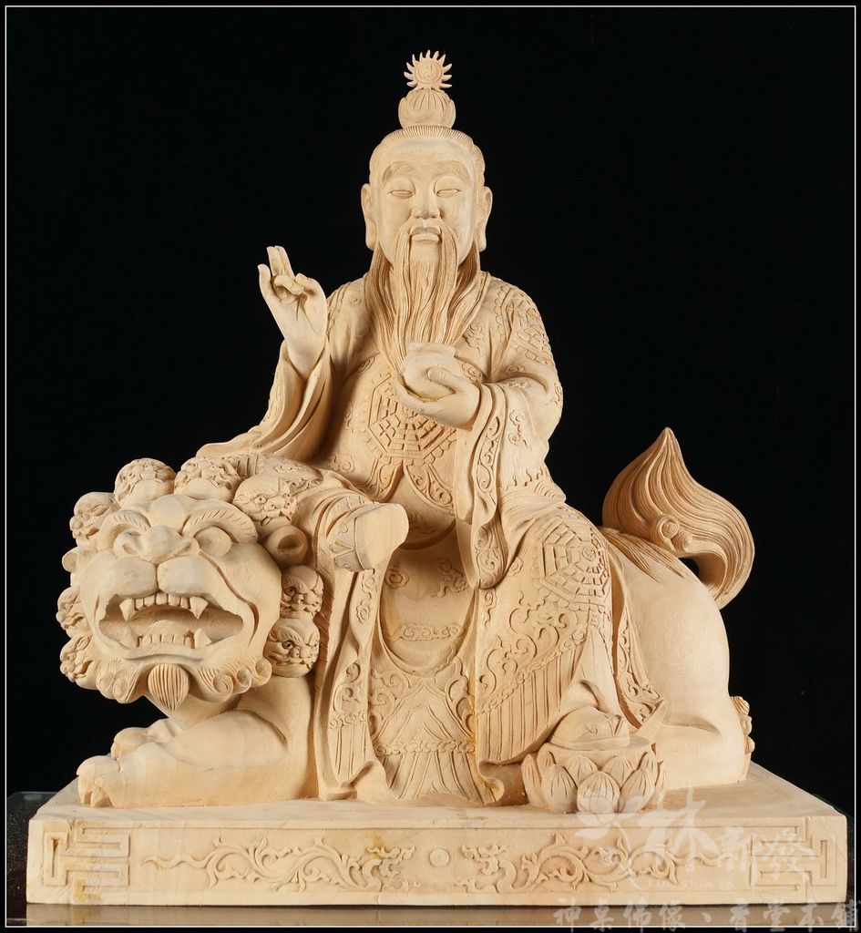 新發神藝-太乙救苦天尊/太乙真人（仙佛手工雕刻藝術）