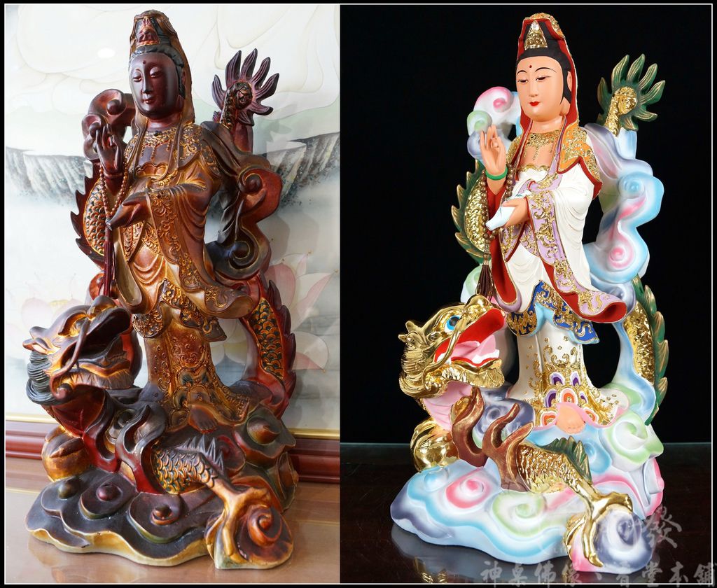 神佛金身翻新-金龍觀音（再現莊嚴金身）