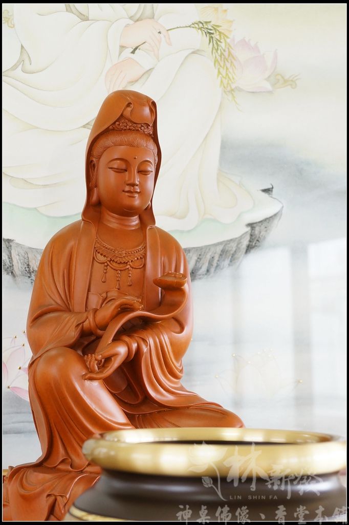 新發神藝-如意全蓮觀自在(原色.描金) 新發神藝-如意全蓮觀自在(原色.描金)