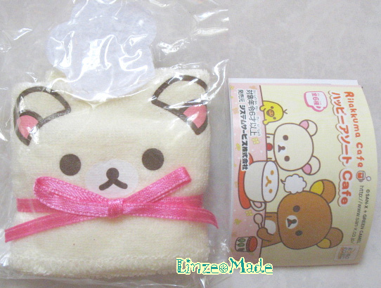 懶懶熊_Cafe篇_小巾+蛋紙 懶懶熊_Cafe篇_小巾+蛋紙