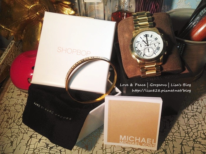 ▎時尚 ▎美國直送SHOPBOP購物網站~連老公兒子都搶著要戴的Michael Kors金錶+Marc Jacobs手環開箱~
