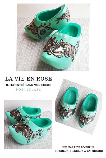 歐式金屬壓花-荷蘭傳統木鞋