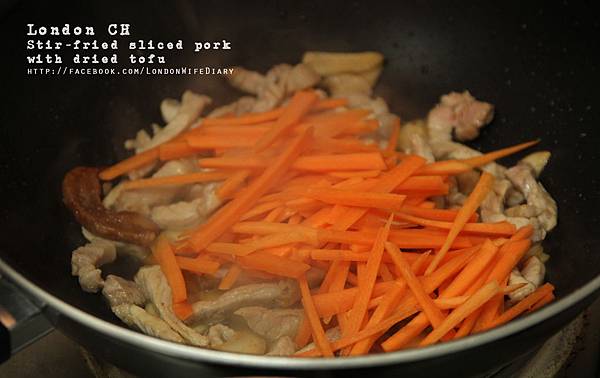 豆幹炒肉絲03