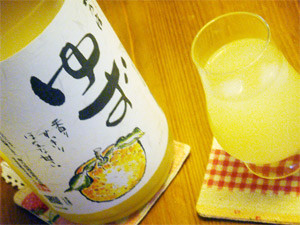 日本地酒 梅乃宿柚子酒 日本地酒 梅乃宿柚子酒