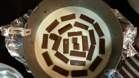 kitkat cheese cake kitkat cheese cake