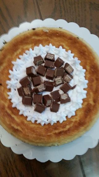kitkat cheese cake 1