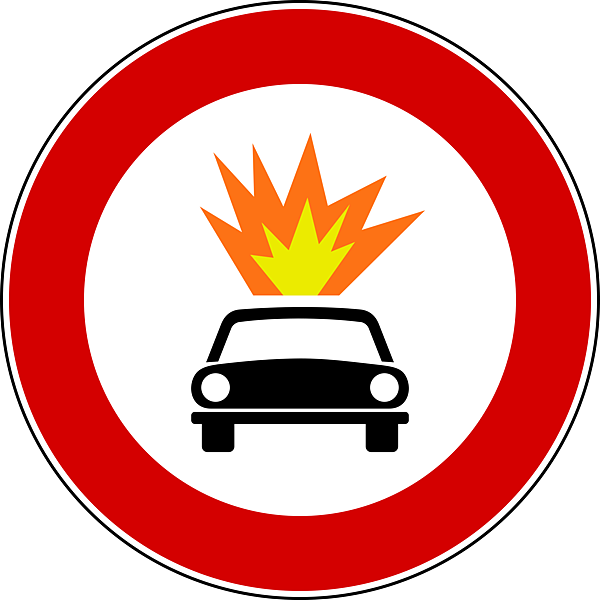 4.divieto_di_transito_ai_veicoli_con_esplosivi_od_infiammabili.svg 4.divieto_di_transito_ai_veicoli_con_esplosivi_od_infiammabili.svg