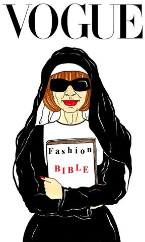 VogueEditrixAnnaWintourReligionBiblefashionmissionarypopesLuxuryArtPortraitSatireSocietyIllustrationCartoonHumorChicbyaleXsandroPalomboSmall VogueEditrixAnnaWintourReligionBiblefashionmissionarypopesLuxuryArtPortraitSatireSocietyIllustrationCartoonHumorChicbyaleXsandroPalomboSmall