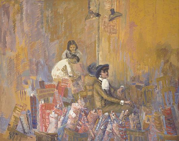 Coco Chanel in her Atelier Surrounded by Bolts of Fabric.jpg Coco Chanel in her Atelier Surrounded by Bolts of Fabric.jpg