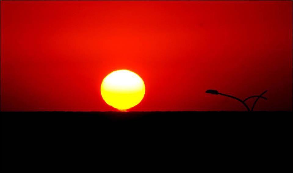 竹南的日落-林東生攝影作品