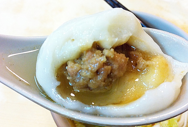 施家鮮肉湯圓：台北延三夜市_鮮肉湯圓_有名的老店啊!!!