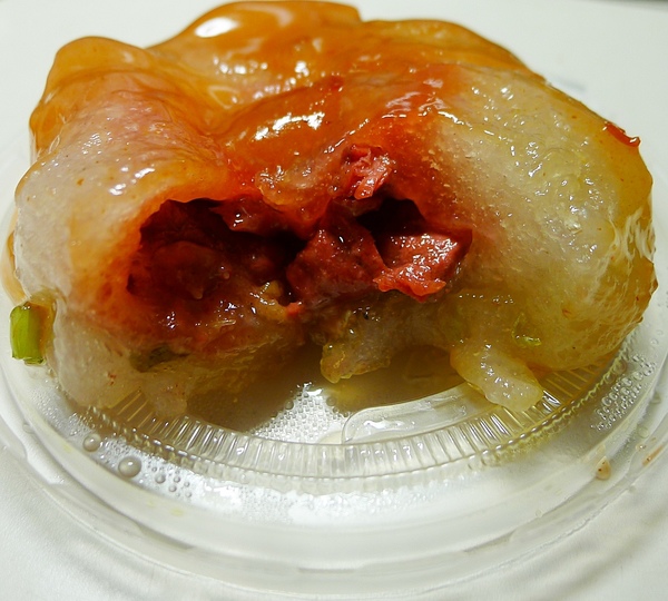 食。新竹清夜。大腸蚵仔麵線+傳統肉圓超好吃