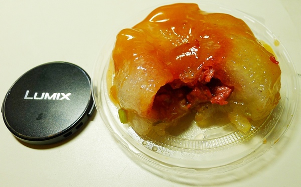 食。新竹清夜。大腸蚵仔麵線+傳統肉圓超好吃