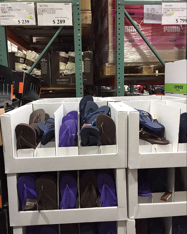 Costco havaianas sales