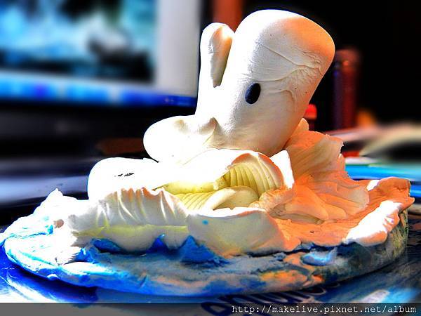 黏土創作~~跳躍的鯨魚 黏土創作~~跳躍的鯨魚