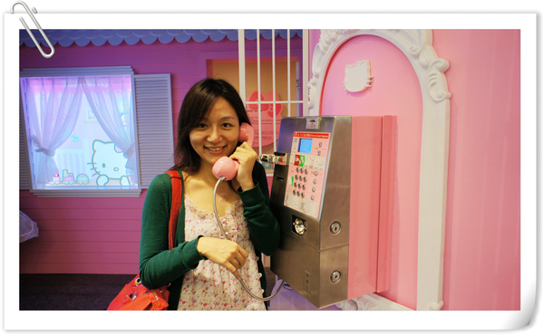 DAY1~長榮的hello kitty育嬰室外