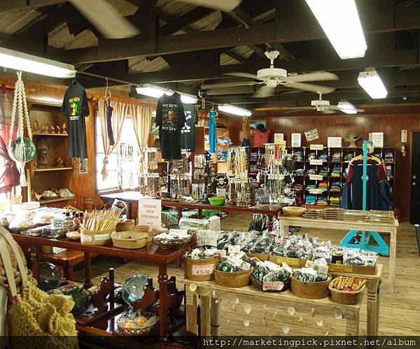 Jeff's Pirates Cove的紀念品店內 Jeff's Pirates Cove的紀念品店內