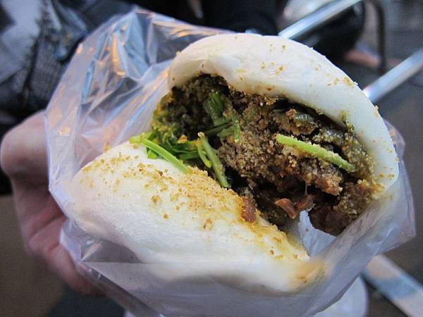 台北。藍家割包 藍家割包