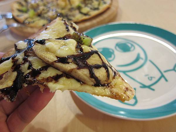 脆香香香蕉巧克力烤薄餅 IMG_9561