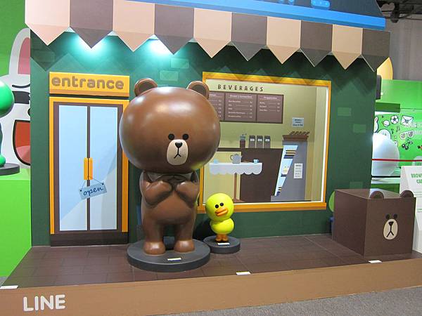2014 LINE FRIENDS展覽高雄場 IMG_2121