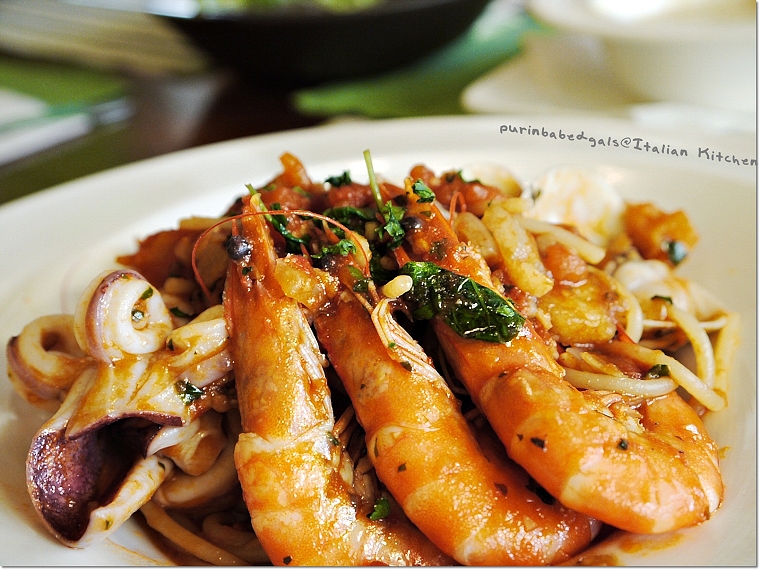 18蕃茄海鮮義大利麵 18蕃茄海鮮義大利麵