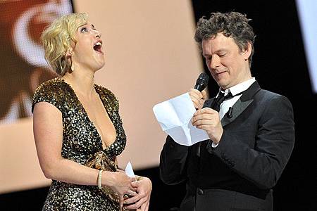 Kate Winslet & Michel Gondry Kate Winslet & Michel Gondry