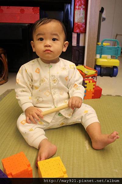 2014-1-5十一個月的品仲.JPG