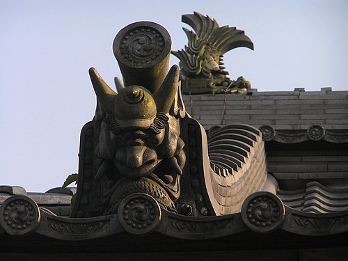 「鬼瓦」鬼板與懸魚/為官清廉「前庭懸魚」、「羊續懸魚」、「掛 「鬼瓦」的圖片搜尋結果