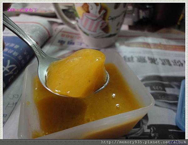 DIY~芒果布丁 DIY~芒果布丁