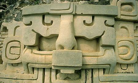 Mayan astronomical frieze in Belize. Photograph: Alamy