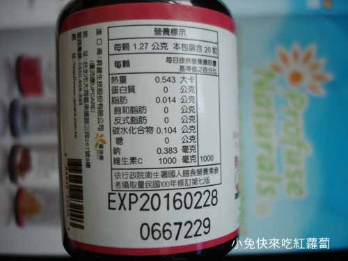 優沛康【Profusenaturals沛然】8小時維他命C緩釋錠20粒裝 優沛康【Profusenaturals沛然】8小時維他命C緩釋錠20粒裝