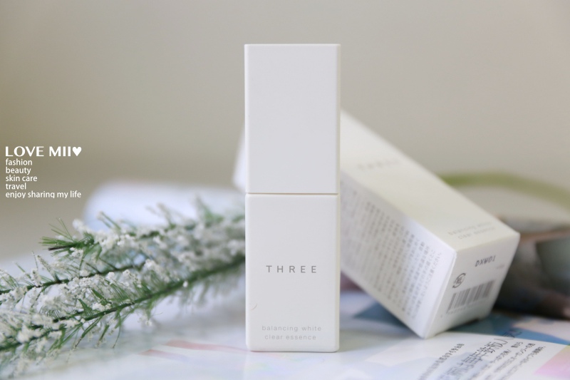 THREE平衡淨白精華液 【保養】墾丁曬了一圈也不怕。高達95%天然成分的THREE平衡淨白精華液♥♥