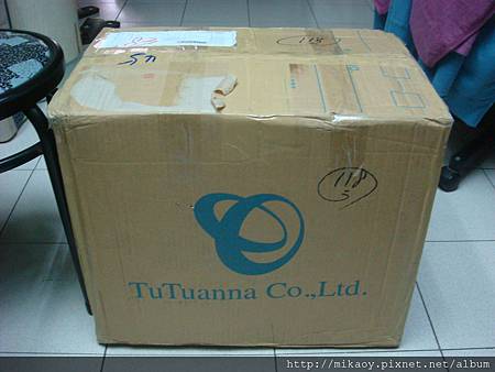2012.01.12 收到大箱子！