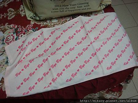 粉紅色小毛巾!!