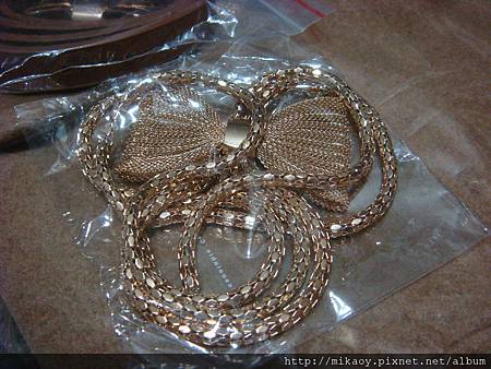 ROJITA(7)金色蝴蝶結長項鍊