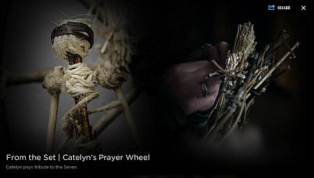 From the Set - Catelyn's Payer Wheel From the Set - Catelyn's Payer Wheel