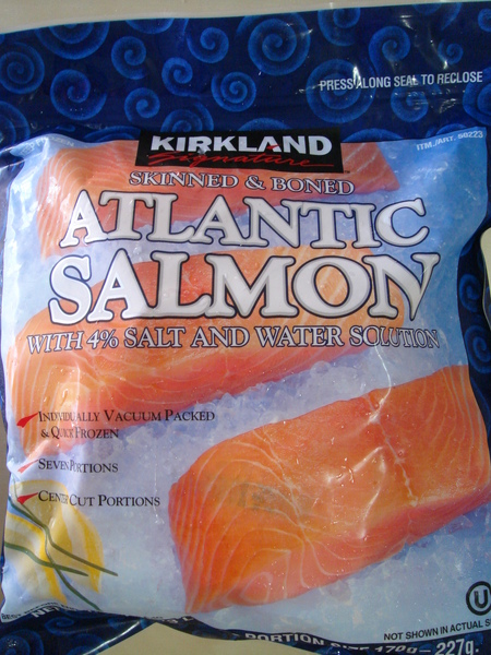 冷凍鮭魚排 冷凍鮭魚排