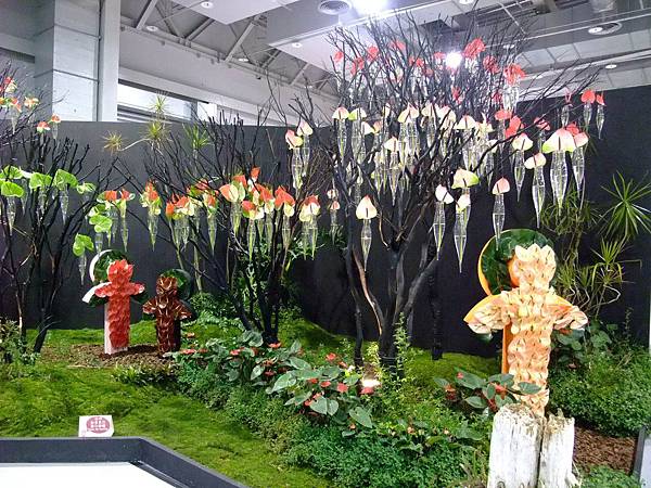 blog 花博　圓山　爭艷館　花舞未來　火鶴　鶴采台灣01.JPG