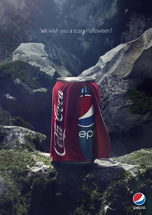 Pepsi / We wish you a scary Halloween Pepsi / We wish you a scary Halloween