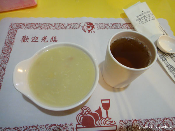 鬥胃王-玉米濃湯與飲料