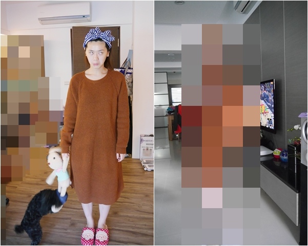 【穿搭】✈淘寶合購之搶救睡衣感復古風厚實感寬松毛衣打底連衣裙